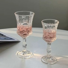 glass goblet wine glass